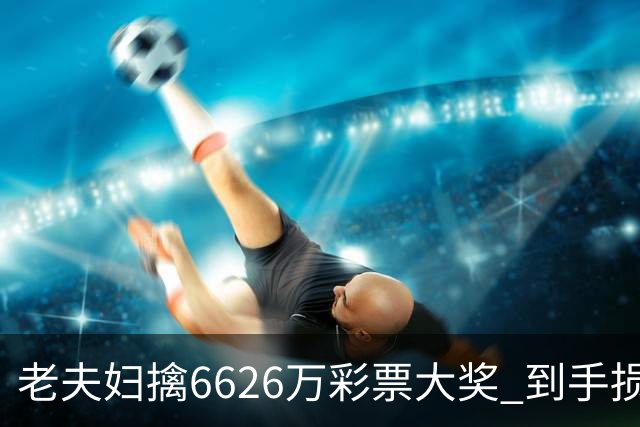 老夫妇擒6626万彩票大奖 到手损失50%决定平分